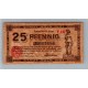 ALEMANIA 1921 BILLETE DE 25 PFENNIG SIN CIRCULAR